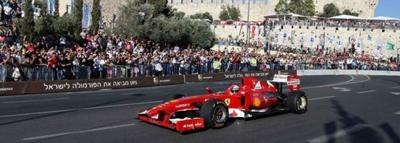 سباق (فورمولا 1) يغلق شوارع مدينة القدس