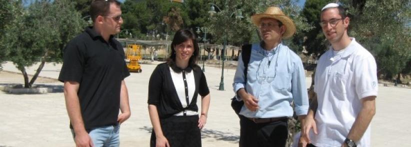 نائبة وزير المواصلات الاسرائيلي تقتحم المسجد الاقصى