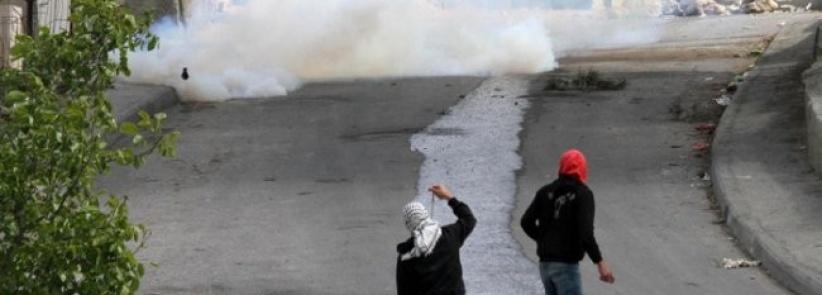 إصابات بالاختناق في مواجهات ببلدة الخضر جنوب بيت لحم