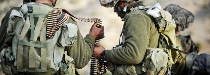 مناورات عسكرية بالذخيرة الحية جنوب غرب جنين