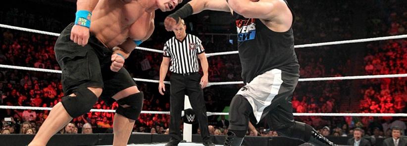 بالصور : كارثة تحل على جون سينا في عرض Elimination Chamer