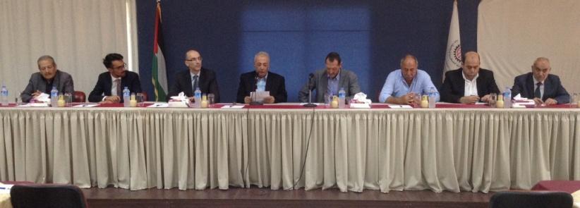 غرفة تجارة وصناعة محافظة غزة تستقبل وفد إيطالي