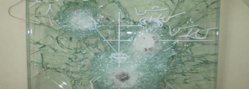 شركة فلسطينية تطوّر زجاجاً مقاوماً للرصاص