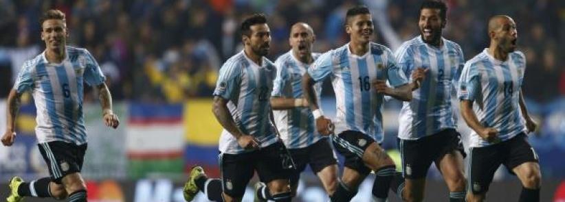 الارجنتين تجتاز عقبة كولومبيا بركلات الترجيح وتتأهل الى المربع الذهبي