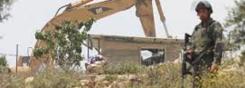 قوات الاحتلال تهدم بئراً ومنشأة زراعية في رمانة غرب جنين