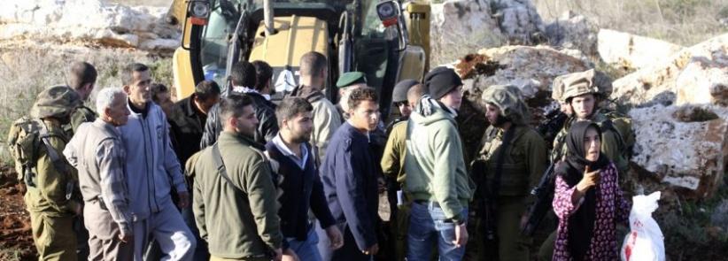 تظاهرة اليوم وقرار بتصعيد الاحتجاج بالداخل عقب هدم منزل