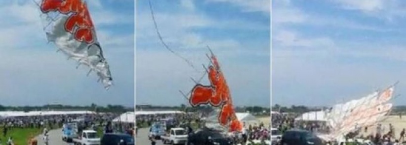 قتيل بسقوط طائرة ورقية على حشد باليابان