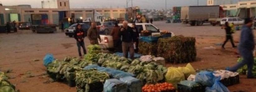 الاحتلال يغلق سوق خضار المركزي جنوب نابلس