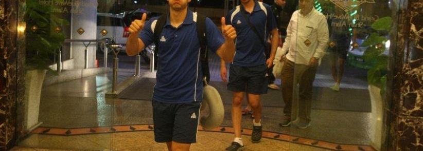 المنتخب الفلسطيني يصل ماليزيا