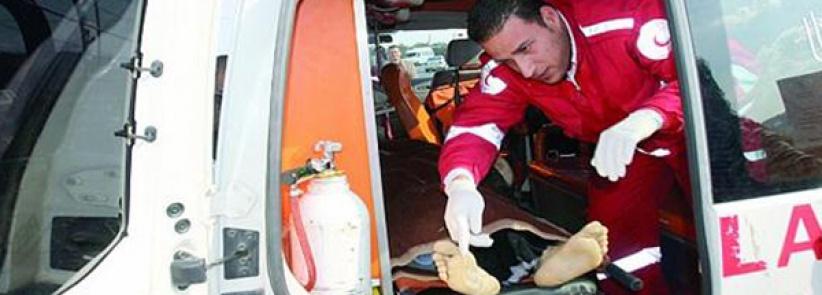 إصابة سائق دراجة نارية بحادث سير في بيت لحم