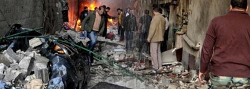 شهيدان لاجئان وقصف مخيم درعا بـ15 برميلاً متفجرًا