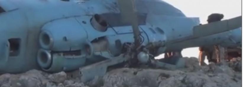 سقوط وتحطم طائرة خفيفة بالنقب