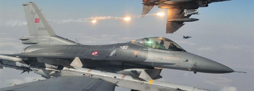 مقاتلات تركية تقصف مواقع لـ