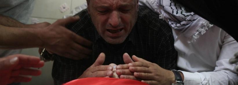 أهالي مدينة رام الله ومخيم الجلزون يشيعون الشهيد ” ليث الخالدي ” بجنازة مهيبة