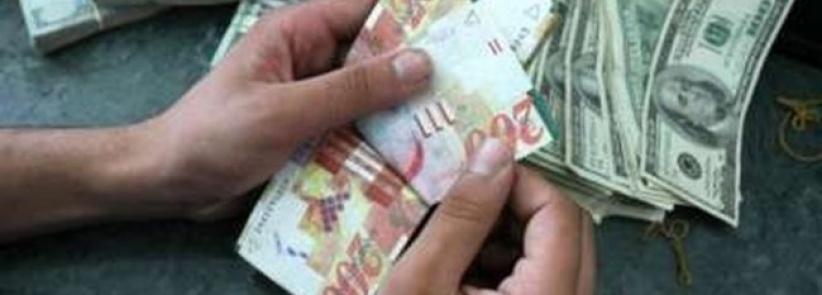 أسعار صرف العملات مقابل الشيقل