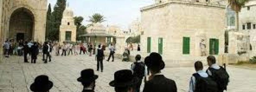 مستوطنون متطرفون يقتحمون المسجد الأقصى المبارك