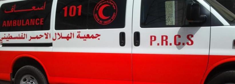 إصابة 4 مواطنين اثنان منهم بحالة الخطر بحادث سير جنوب جنين