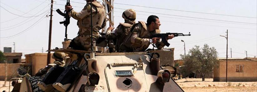 ارتفاع حصيلة شهداء الجيش المصري لـ58 ضابطاً ومجنداً