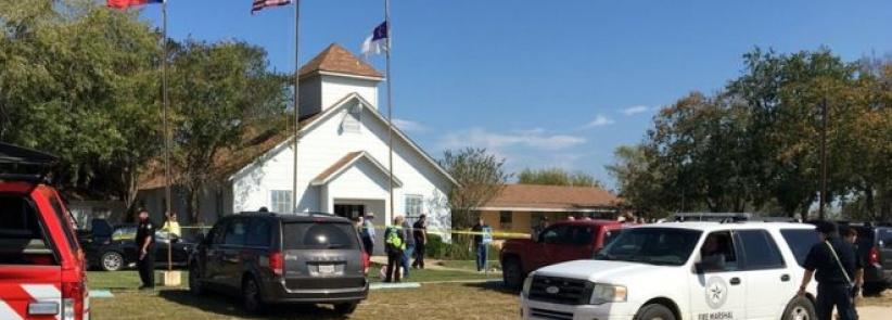 26 قتيلا في إطلاق نار داخل كنيسة في ولاية تكساس الأمريكية