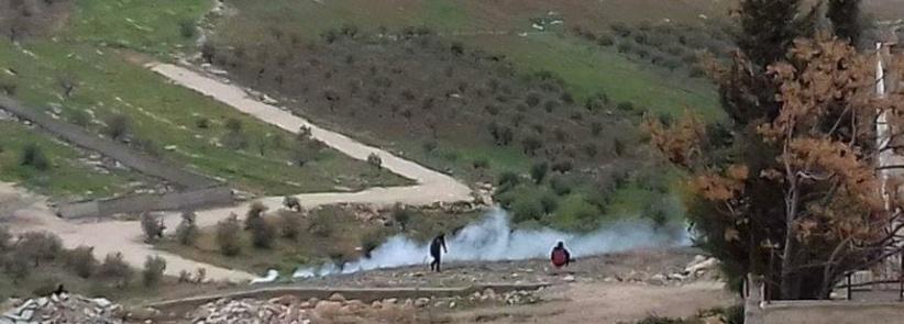 اصابة شاب برصاص الاحتلال في تقوع شرقي بيت لحم