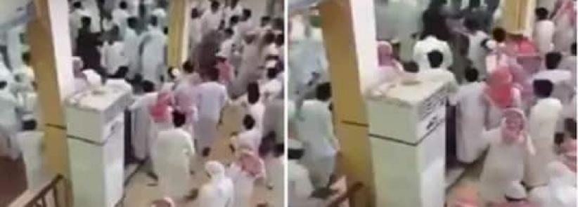 شاهد| مضاربة جماعية داخل مدرسة بمكة وإصابة عدد من الطلاب.. والمتحدث الرسمي يعلق!