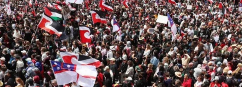 الآلاف يشاركون في مسيرة مؤيدة لفلسطين في أكبر مدن نيوزيلندا