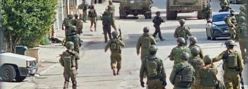 قوات الاحتلال تقتحم الدوحة غرب بيت لحم وتفحص كاميرات المراقبة