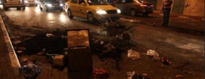 إغلاق شارع في بيت لحم احتجاجا على انقطاع المياه