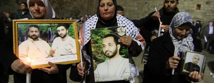 بيت لحم : وقفة في ساحة المهد تضامنا مع الأسرى في سجون الاحتلال