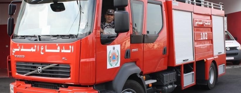 مجهولون يحرقون منزلاً في دورا