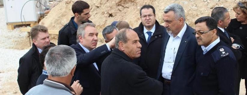 مسؤولون روس وفلسطينيون يزورون مشاريع روسية ببيت لحم ويؤكدون انها لخدمة المجتمع الفلسطيني