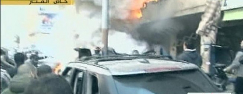 انفجار في حارة حريك معقل حزب الله في بيروت