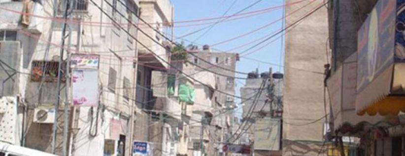 شركة اسرائيلية تقطع المياه عن مخيم شعفاط