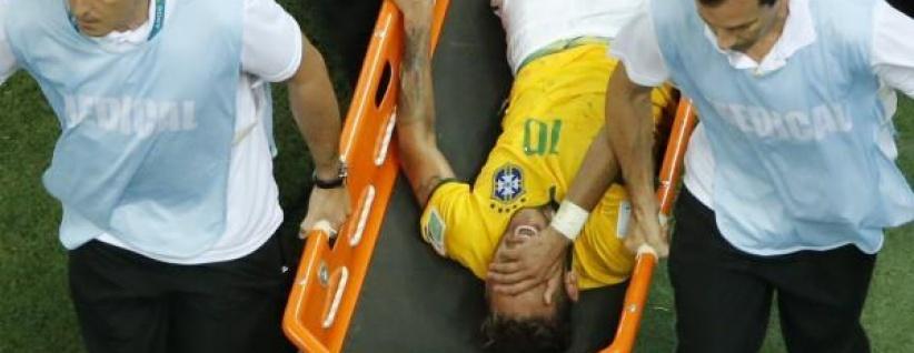 اصابة نيمار يوم أمس ينهي مشواره في المونديال