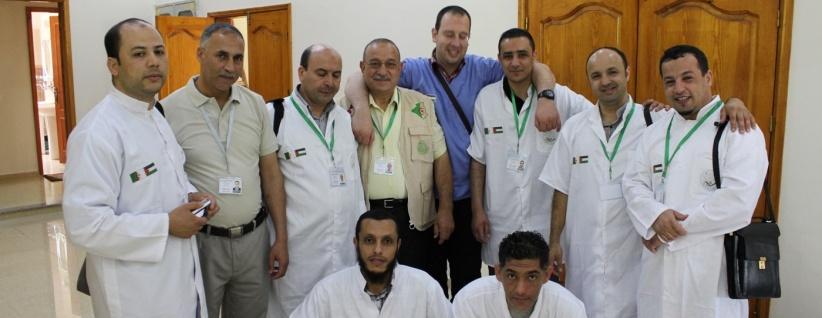 وفد طبي جزائري يصل غزة لعلاج مصابي العدوان