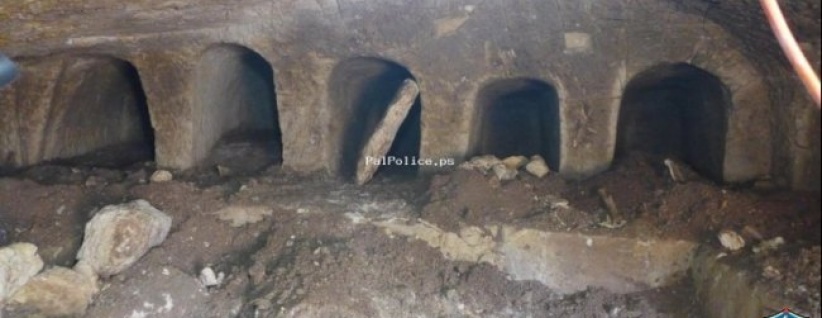 جنين: اكتشاف مقبرة أثرية في يعبد تعود للعصر الروماني