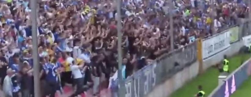 هكذا استقبلت جماهير البوسنة المنتخب الاسرائيلي في تصفيات اليورو