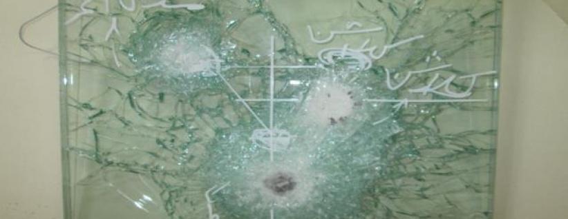 شركة فلسطينية تطوّر زجاجاً مقاوماً للرصاص