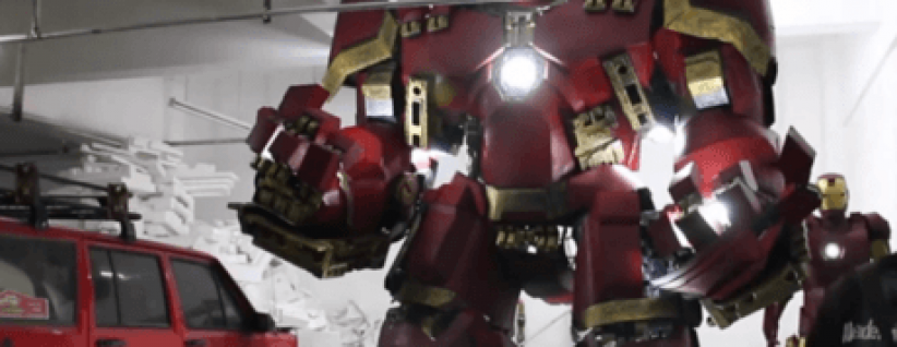 صيني يصنع نسخة عملاقة لشخصية 