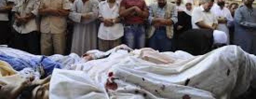 شهيد باليرموك وقصف عدة مخيمات فلسطينية بسورية