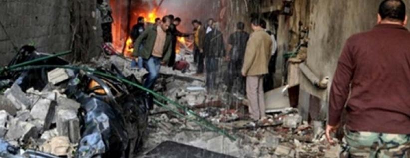 شهيدان لاجئان وقصف مخيم درعا بـ15 برميلاً متفجرًا