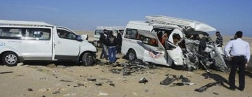 إصابة 10 أشخاص في حادث سير على طريق عيون الحرامية برام الله