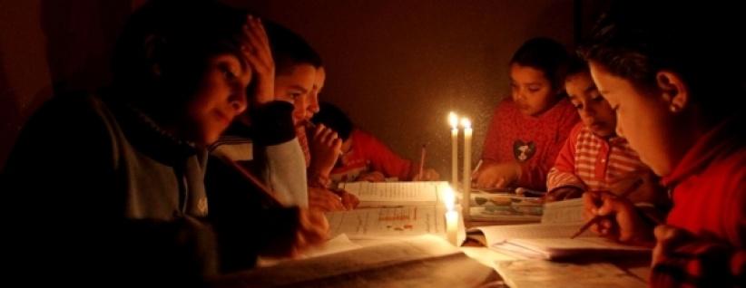 غزة تحت الظلام