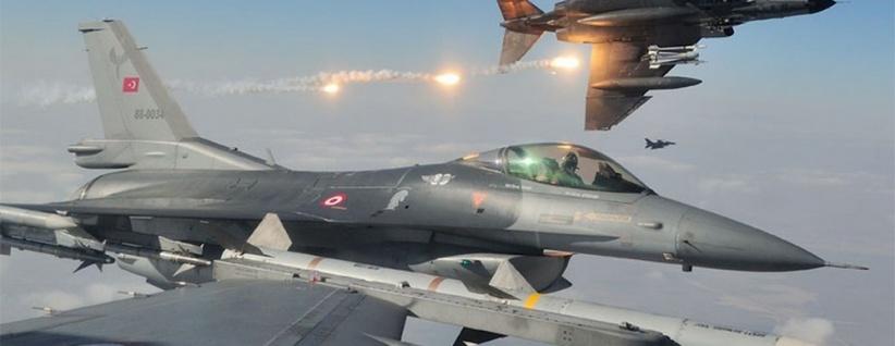 مقاتلات تركية تقصف مواقع لـ