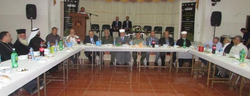 جمعية الكتاب المقدس الفلسطينية وبالتعاون مع بلدية الزبابدة ومحافظة ومديريه أوقاف جنين تنظم إفطارا رمضانيا في الزبابدة