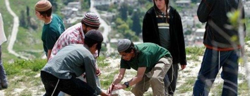 مستوطنون يهاجمون مزارعين في قصرة جنوب نابلس