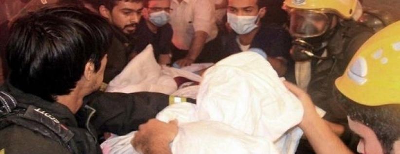 إجلاء أكثر من 1000 حاج بعد نشوب حريق في أحد فنادق مكة