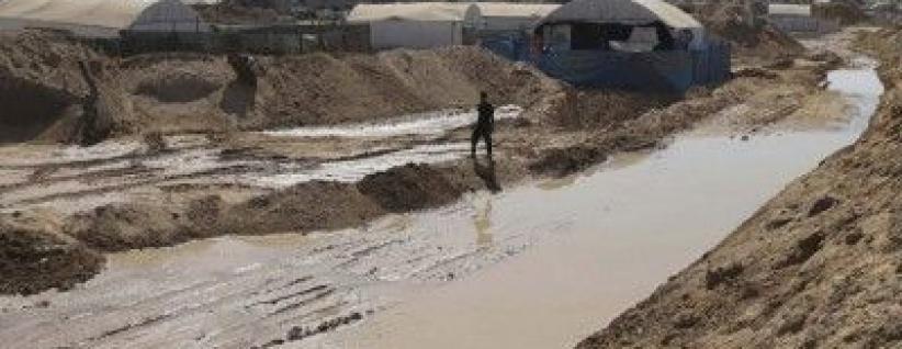 تحذيرات فلسطينية من خطورة الخندق المائي المصري على حدود غزة