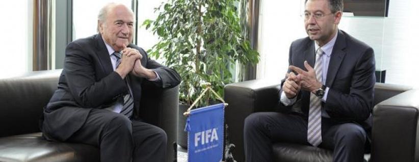 برشلونة يهدد بالانسحاب من مسابقات الفيفا!