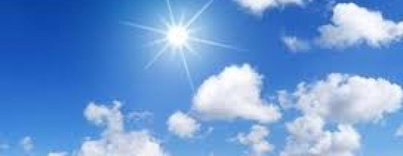 جو غائم جزئي وانخفاض طفيف على درجات الحرارة